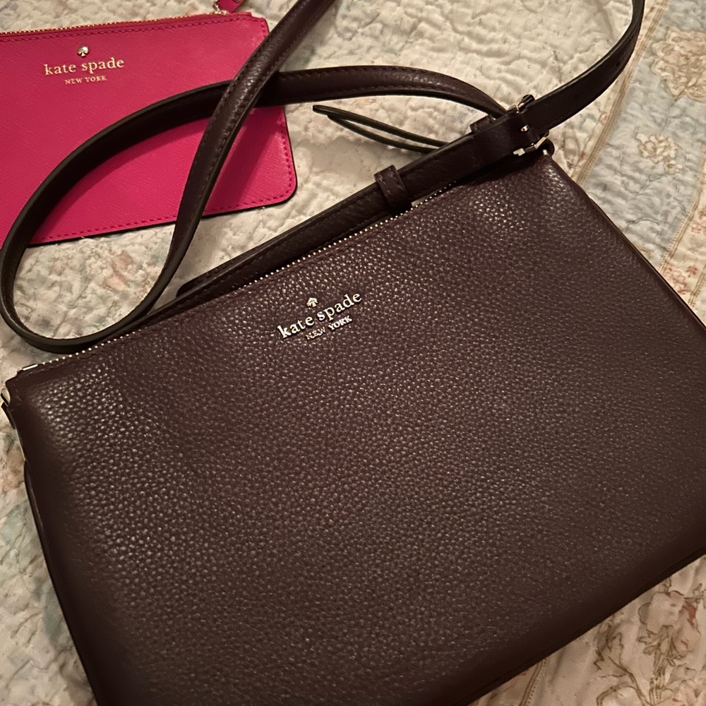 Kate Spade Crossbody and Wristlet set.